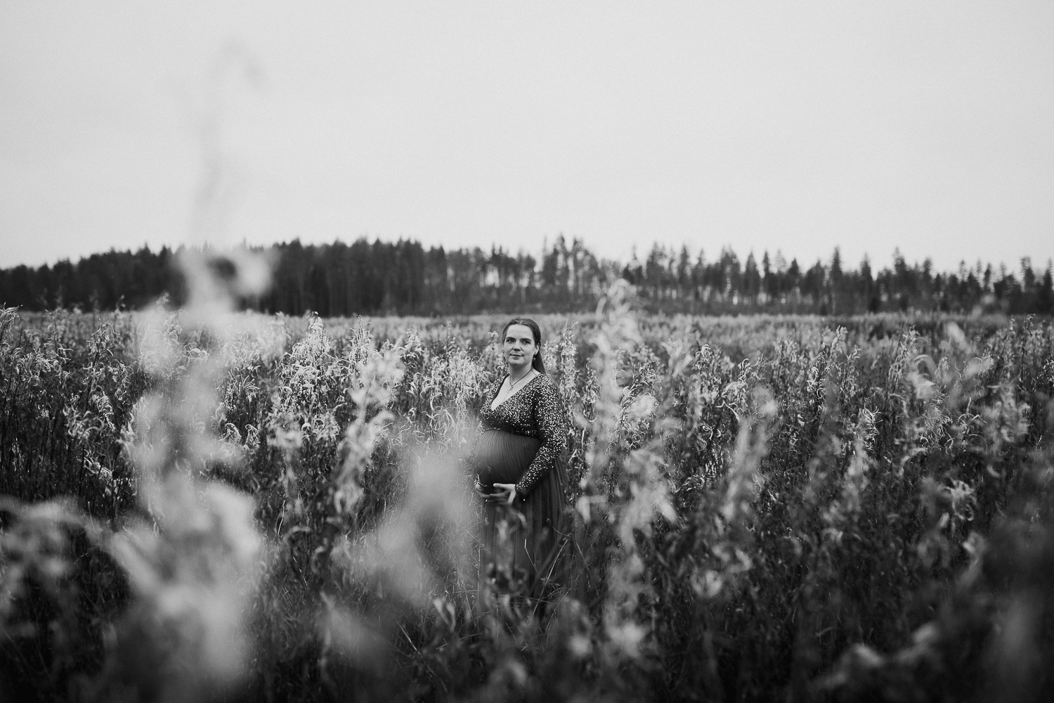 Gravidfotografering Enåsen Ljusdal Fotograf Yohanna Mårtensson