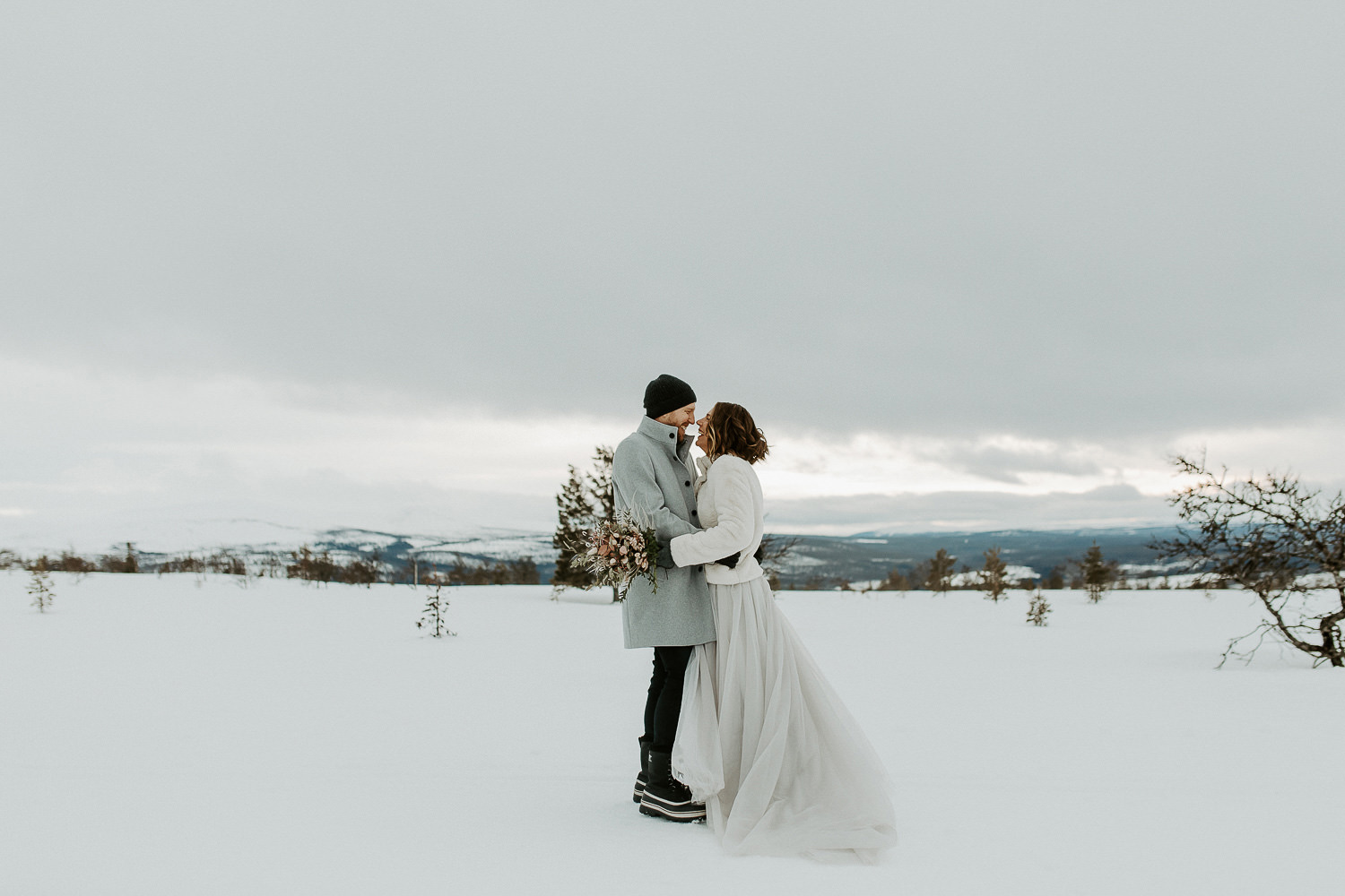 Vinterbröllop i Lofsdalen